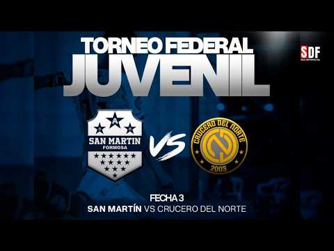 SAN MARTIN (Formosa) vs CRUCERO DEL NORTE (Misiones) - SUB-13 - TORNEO FEDERAL JUVENIL - FECHA 3