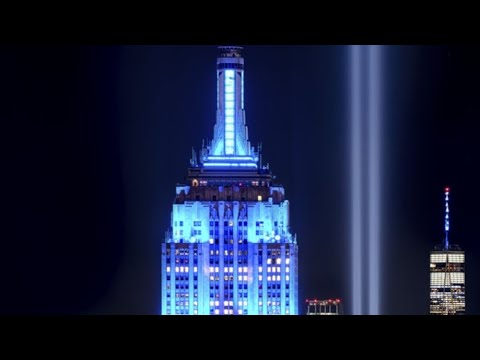 Watch amazing 3D ROAD map view to EMPIRE STATE BUILDING, NY from New Jersey, USA.