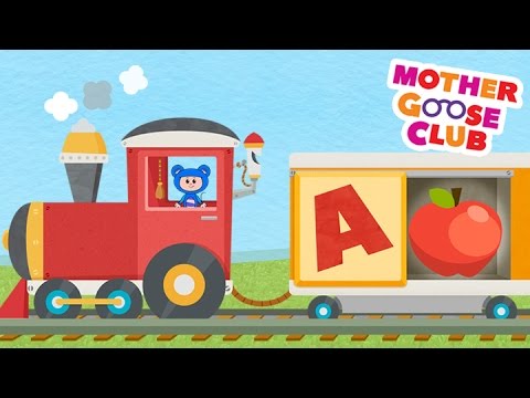 Alphabet Train Food Train - Mother Goose Club Rhymes for Kids