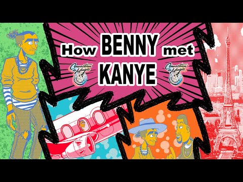 HOW KANYE WEST SIGNED PRODUCER, BENNY CASSETTE (GOING FROM ROCK BOTTOM TO PARIS!!!!) | ANIMATION