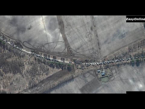 Russian Troops Ambushed as Convoy Heads Towards Kyiv