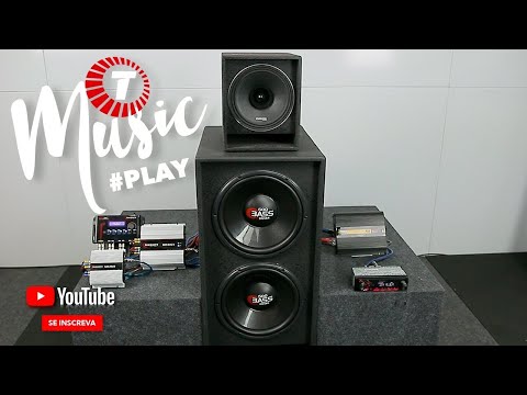 7-Driver FH300S 8-inch 150-watt RMS Speaker Playing Taramps Music | Taramps Group