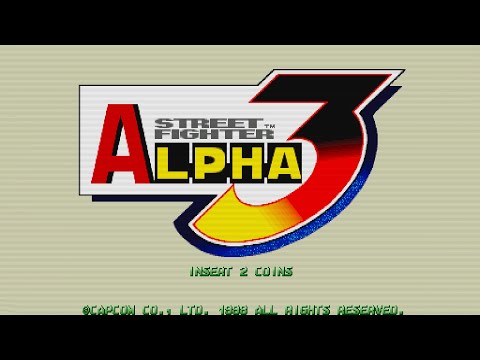 Street Fighter Alpha 3 (Arcade) 【Longplay】