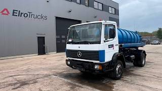 شاحنة شفط مياه المجاري Mercedes-Benz SK 1117 (VIDANGEUR / VACUUM / AUXILAIRY / STEEL SUSP. / LAMES / | صورة 4 - Autoline