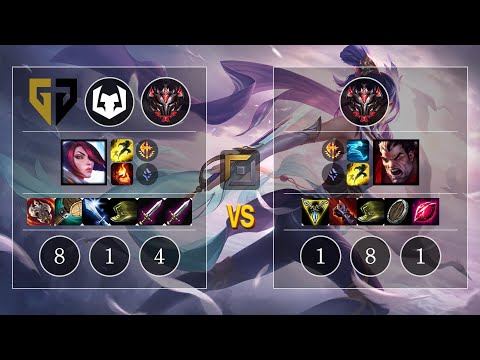 GEN gyuvee Fiora vs Darius Top - KR Patch 10.12