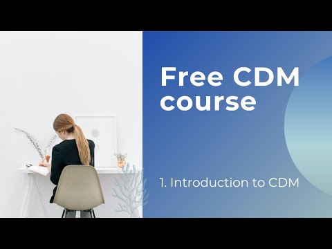 1.Introduction to CDM- FREE CDM COURSE- Pharmafun4us