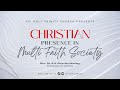 Christian Presence In Multi Faith Society Rev K A CHARLES WESLEY 27 08 23