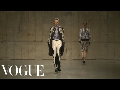 Peter Pilotto Ready to Wear Fall 2013 Vogue Fashion Week Runway Show