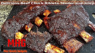 Delicious Beef Chuck Riblets Tender and Juicy