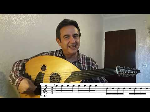 UD DERSLERİ 3. Ders - Nota Kalıpları-2 | Oğuzhan BOLBOL ile UD ÖĞRENİYORUM