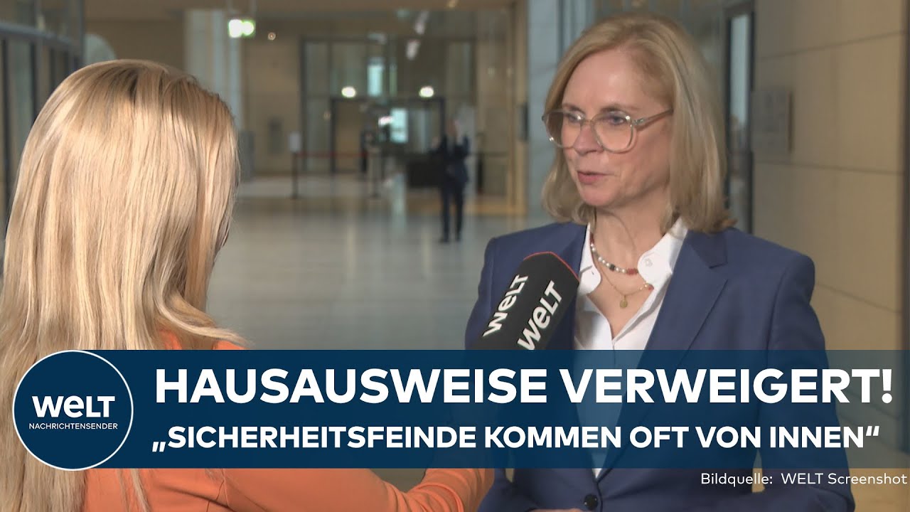 BUNDESTAG: Hausausweise für AfD-Mitarbeiter verweigert! Klöckner fordert Verschärfung der Regeln