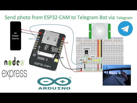 Controlling Arduino using Telegram with nodejs