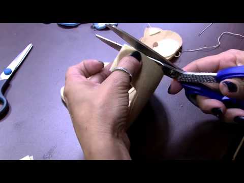 Mulher.com 02/06/2015 Karina Raszl - Porta caneca de bichinho e letras Parte 1/2