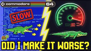 I Upgraded This C64 Game to Machine Language... But Did I Make It Worse?