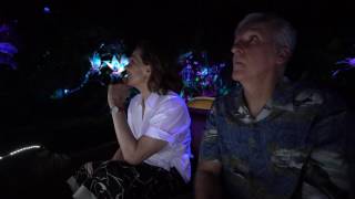 Sigourney Weaver & James Cameron Ride Na'vi River Journey