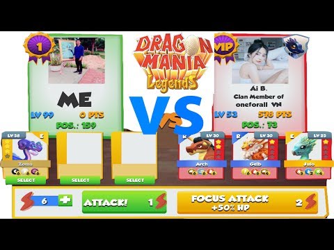 Enchant Dragon battle - another boss and best lv 99 vs 53- dragon mania legends