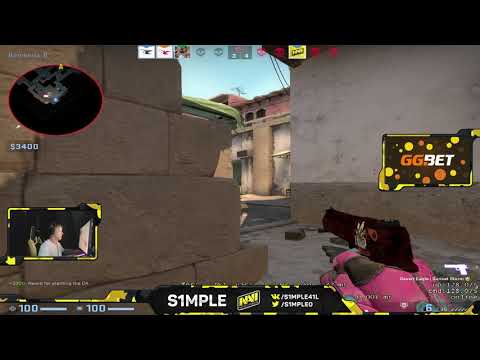 s1mple 1v4 deagle clutch