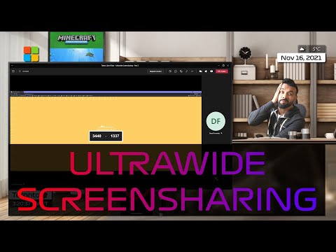 Screen sharing using Teams on Ultrawide Monitors - Part 2