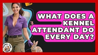 What Does A Kennel Attendant Do Every Day - Animal Care Jobs