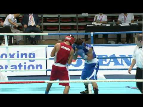 Light Welterweight Semi Finals 1 (Session 1) - ASBC Asian Champs 2011