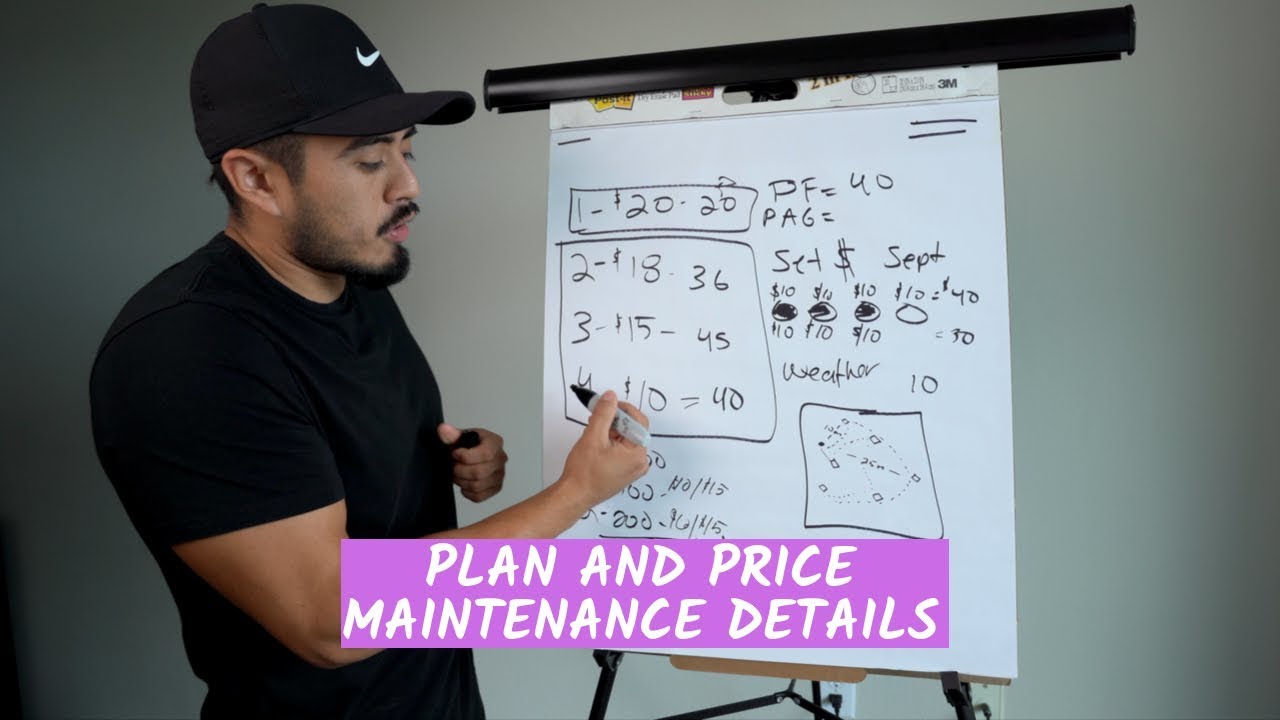 How To Price and Plan Maintenance Details - Detailing Business