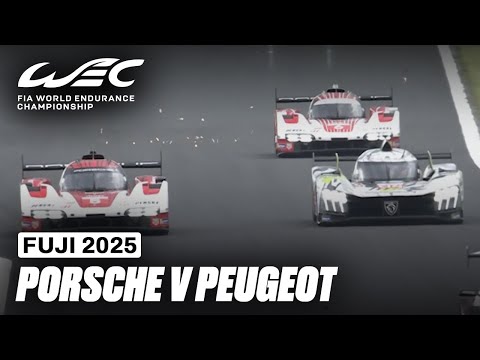 Peugeot vs Two Porsche | 6 Hours of Fuji | FIA WEC
