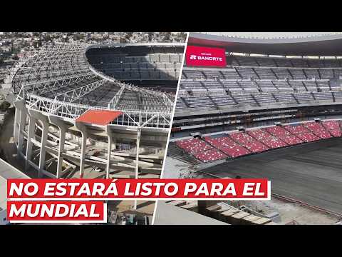 This is what the remodeled Azteca Stadium looks like TODAY