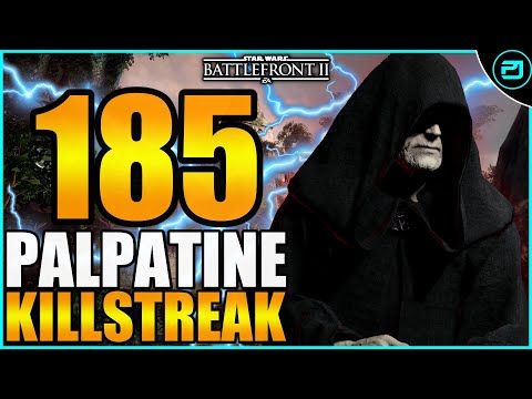 Star Wars Battlefront 2 Palpatine 185 Killstreak (Yavin 4)