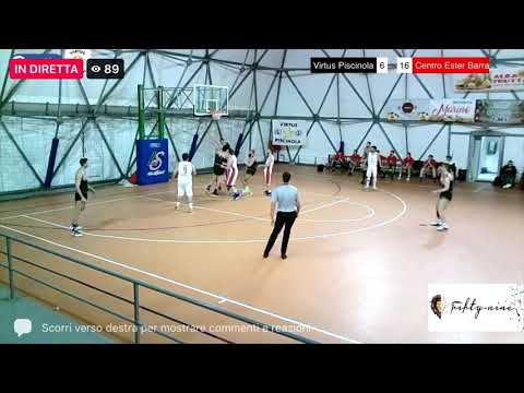 BASKET- Highlights Serie D - Marbel Centro Ester - Virtus Piscinola