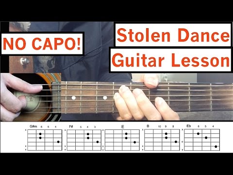 Milky Chance - "Stolen Dance" Guitar Tutorial Easy Lesson