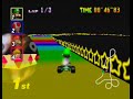 Mario Kart 64 Rainbow Road N64