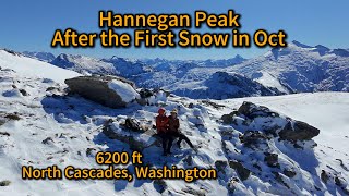 First Snow Adventure on Hannegan Peak!