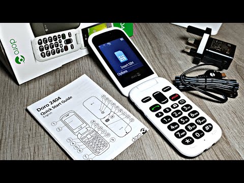 Doro 2404 Big Button Senior Mobile Flip Phone (Review)
