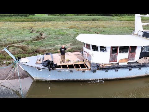 Ep 189 - Saving A 80 Yr Old Warship - Deck Rebuild!