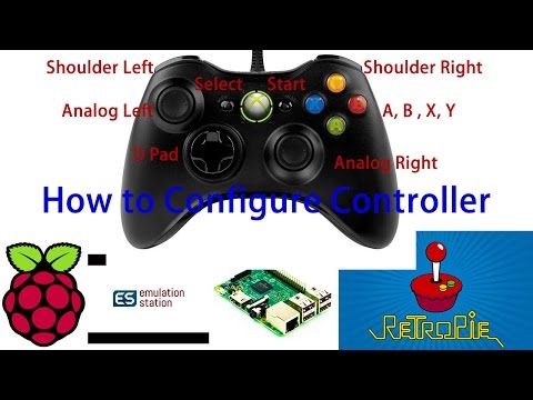 How to Configure A Controller on Emulation Station - Attract Mode