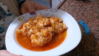 Kıymalı Karnabahar Yemeği tarifi