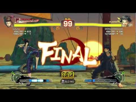 Tsuna (Juri) vs OO0ooO00oooO (Makoto) AE2012 Ranked Match *HD*