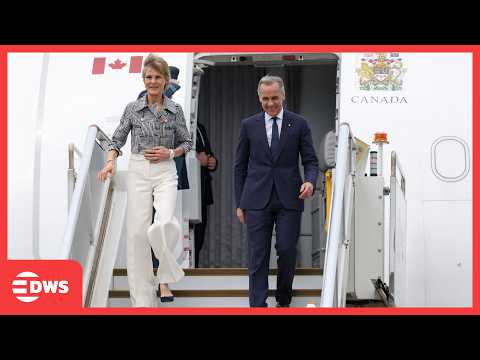 FULL ARRIVAL: Canadian PM Carney Lands in Australia – Canada–Australia Alliance Begins | AC1E