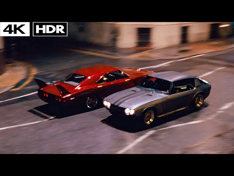 Fast & Furious 6 (2013) - Street Race Scene 4k HDR