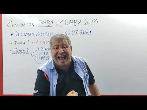 Concurso PMBA e CBMBA 2019 - Últimas Notícias