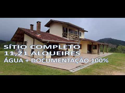 Sítio Completo e Documentado em Natividade da Serra/SP – 11,21 Alqueires com 2 Lagos e Nascentes!