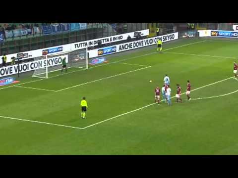 Lucas Biglia Goal AC Milan 0   1 Lazio 2015