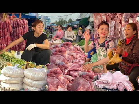 Ever Seen Khmer Fish Market Scenes   Huge Fish Distribution Site in Siem Reap City