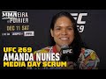 Amanda Nunes Calls Julianna Peña ‘Delusional’ Before UFC 269 | MMA Fighting