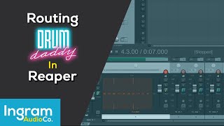 Routing Drum Daddy in Reaper