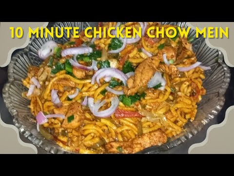 Quick & Easy Chicken Chow Mein | Better Than Takeout!