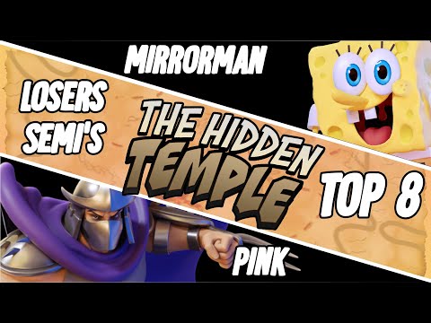 The Hidden Temple - Pink (Shredder) Vs. mirrorman (Spongebob) - Losers Semis - NASB