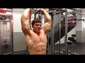 Overhead Tricep extensions superset w/leg lifts