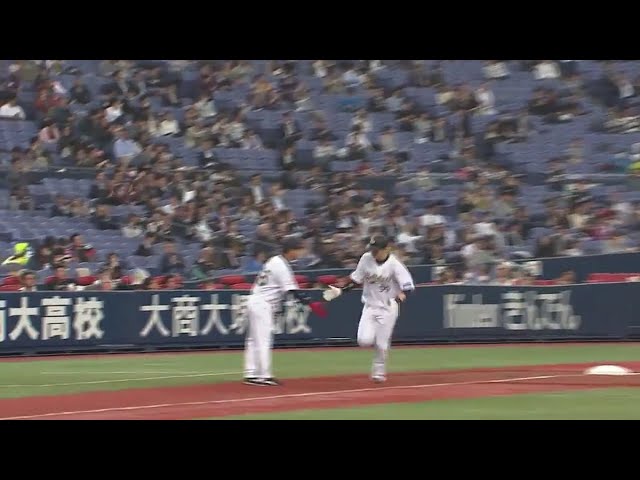 【6回裏】ルーキー・山岡に白星を!! バファローズ・T-岡田が均衡破る3号先制アーチ!! 2017/4/13 Bs-M