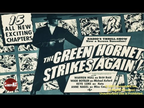 Green Hornet Strikes Again (1940) | Complete Serial | Warren Hull